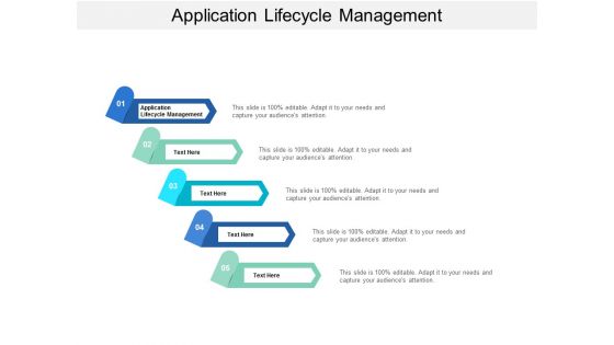 Application Lifecycle Management Ppt PowerPoint Presentation Layouts Good Cpb