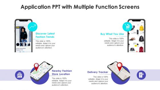 Application PPT With Multiple Function Screens Demonstration PDF Application PPT With Multiple Function Screens Demonstration PDF