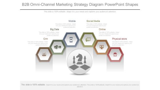 B2b Omni Channel Marketing Strategy Diagram Powerpoint Shapes
