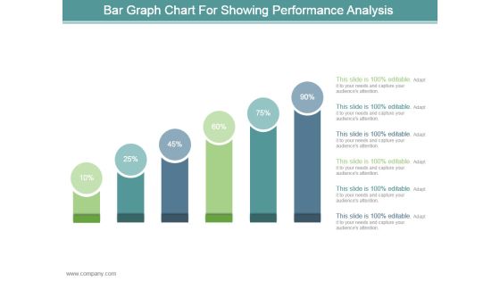 Bar Graph Chart For Showing Performance Analysis Ppt Design
