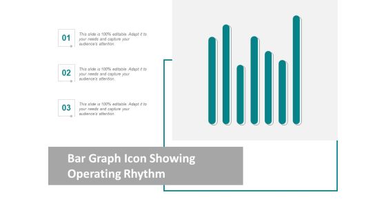 Bar Graph Icon Showing Operating Rhythm Ppt Powerpoint Presentation Ideas Templates
