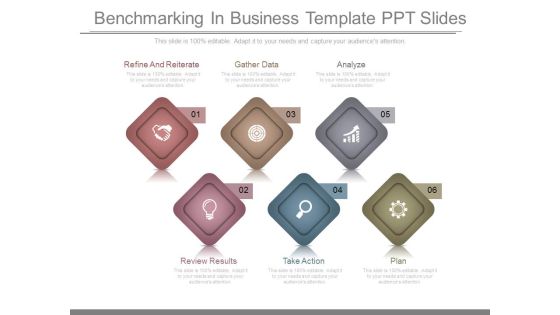 Benchmarking In Business Template Ppt Slides Benchmarking In Business Template Ppt Slides