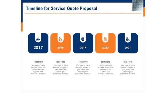 Bids And Quotes Proposal Timeline For Service Quote Proposal Ppt Slides Structure PDF Bids And Quotes Proposal Timeline For Service Quote Proposal Ppt Slides Structure PDF