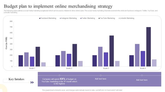 Budget Plan To Implement Online Merchandising Strategy Guidelines PDF Budget Plan To Implement Online Merchandising Strategy Guidelines PDF