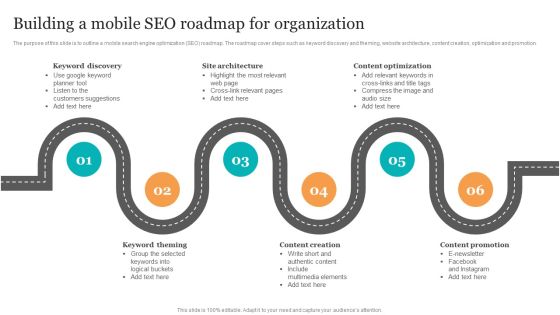 Building A Mobile Seo Roadmap For Organization Search Engine Optimization Services To Minimize Brochure PDF