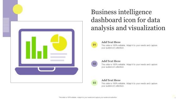 Business Intelligence Dashboard Icon For Data Analysis And Visualization Information PDF Business Intelligence Dashboard Icon For Data Analysis And Visualization Information PDF