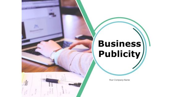 Business Publicity Ppt PowerPoint Presentation Icon Background