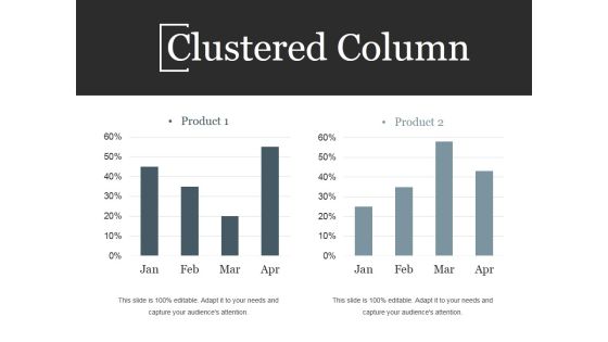 Clustered Column Ppt PowerPoint Presentation Information Clustered Column Ppt PowerPoint Presentation Information