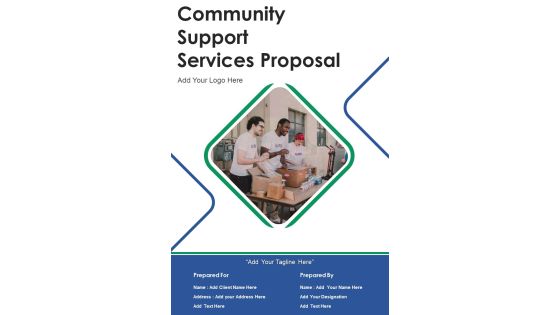 Community Support Services Proposal Example Document Report Doc Pdf Ppt Community Support Services Proposal Example Document Report Doc Pdf Ppt