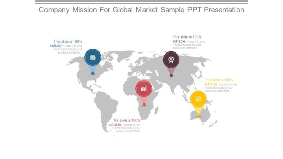 Company Mission For Global Market Sample Ppt Presentation Company Mission For Global Market Sample Ppt Presentation