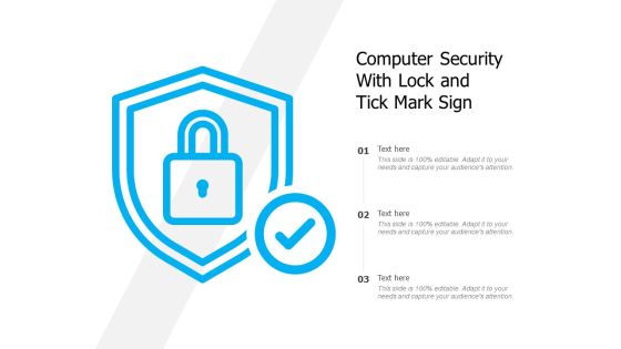 Computer Security With Lock And Tick Mark Sign Ppt PowerPoint Presentation File Portrait PDF Computer Security With Lock And Tick Mark Sign Ppt PowerPoint Presentation File Portrait PDF