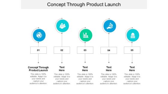 Concept Through Product Launch Ppt PowerPoint Presentation Inspiration Skills Cpb