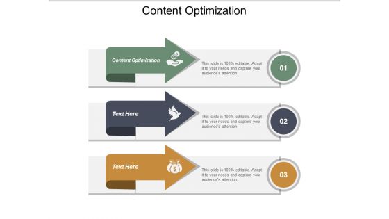 Content Optimization Ppt PowerPoint Presentation Model Deck Cpb