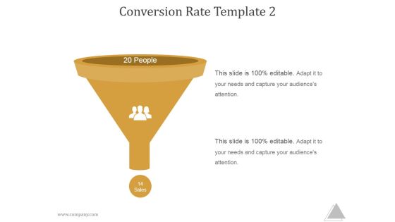 Conversion Rate Template 2 Ppt PowerPoint Presentation Picture