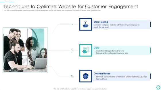 Creating Successful Strategies To Enhance Customer Experience Techniques To Optimize Website Graphics PDF