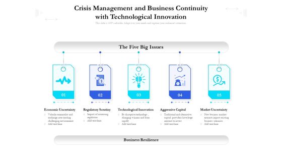 Crisis Management And Business Continuity With Technological Innovation Ppt PowerPoint Presentation Infographics Graphics Tutorials PDF Crisis Management And Business Continuity With Technological Innovation Ppt PowerPoint Presentation Infographics Graphics Tutorials PDF
