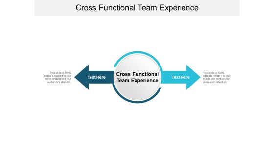 Cross Functional Team Experience Ppt PowerPoint Presentation Styles Graphics Pictures Cpb Cross Functional Team Experience Ppt PowerPoint Presentation Styles Graphics Pictures Cpb