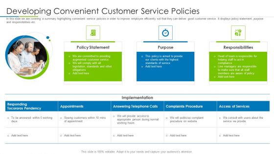 Customer Rapport Strategy To Build Loyal Client Base Developing Convenient Customer Service Policies Rules PDF Customer Rapport Strategy To Build Loyal Client Base Developing Convenient Customer Service Policies Rules PDF