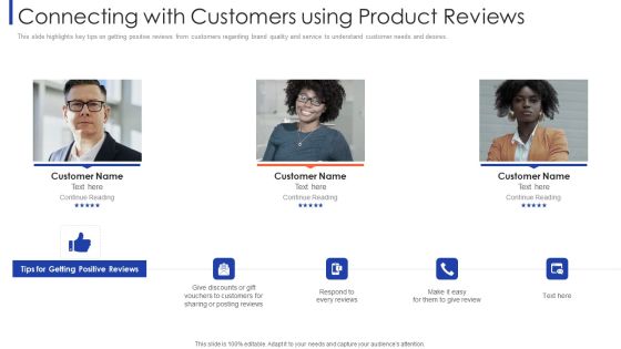 Customer Relationship Strategy For Building Loyalty Connecting With Customers Using Product Reviews Mockup PDF Customer Relationship Strategy For Building Loyalty Connecting With Customers Using Product Reviews Mockup PDF