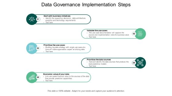 Data Governance Implementation Steps Ppt PowerPoint Presentation Model Graphics Template Data Governance Implementation Steps Ppt PowerPoint Presentation Model Graphics Template