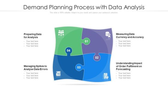 Demand Planning Process With Data Analysis Ppt Gallery Graphics Pictures PDF