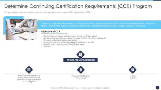 Determine Continuing Certification Requirements CCR Program Professional PDF Determine Continuing Certification Requirements CCR Program Professional PDF