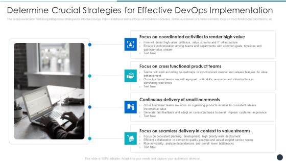 Determine Crucial Strategies For Effective Devops Implementation Ideas PDF Determine Crucial Strategies For Effective Devops Implementation Ideas PDF