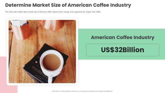 Determine Market Size Of American Coffee Industry Infographics PDF Determine Market Size Of American Coffee Industry Infographics PDF