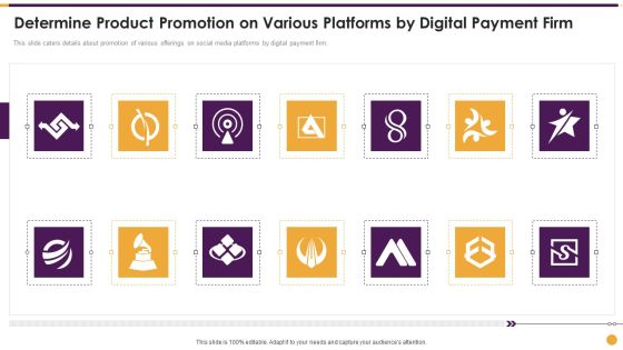Determine Product Promotion On Various Platforms By Digital Payment Firm Pictures PDF Determine Product Promotion On Various Platforms By Digital Payment Firm Pictures PDF
