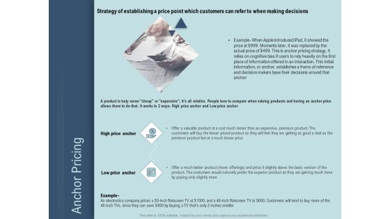 Determine Right Pricing Strategy New Product Anchor Pricing Ppt Layouts Themes PDF Determine Right Pricing Strategy New Product Anchor Pricing Ppt Layouts Themes PDF