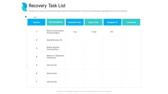 Determining Crisis Management Bcp Recovery Task List Ppt PowerPoint Presentation Ideas Graphic Images Ppt PowerPoint Presentation Icon Shapes PDF Determining Crisis Management Bcp Recovery Task List Ppt PowerPoint Presentation Ideas Graphic Images Ppt PowerPoint Presentation Icon Shapes PDF