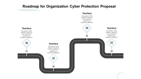 Develop Corporate Cyber Security Risk Mitigation Plan Roadmap For Organization Cyber Protection Proposal Summary PDF