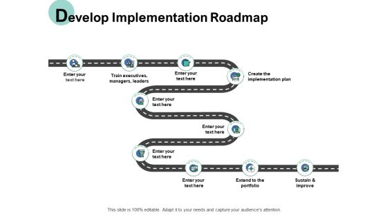 Develop Implementation Roadmap Ppt PowerPoint Presentation Layouts Icons Develop Implementation Roadmap Ppt PowerPoint Presentation Layouts Icons