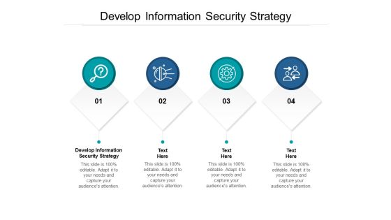 Develop Information Security Strategy Ppt PowerPoint Presentation Portfolio Information Cpb Develop Information Security Strategy Ppt PowerPoint Presentation Portfolio Information Cpb
