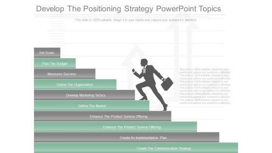Develop The Positioning Strategy Powerpoint Topics Develop The Positioning Strategy Powerpoint Topics
