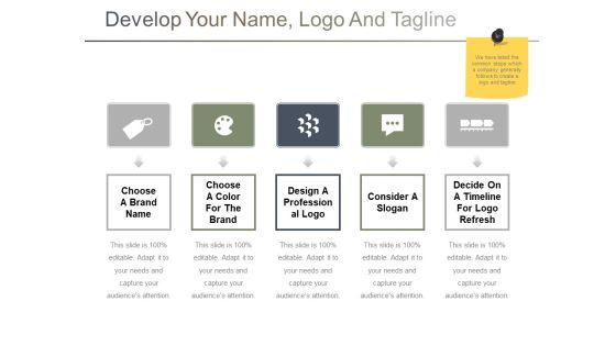 Develop Your Name Logo And Tagline Ppt PowerPoint Presentation Portfolio Ideas Develop Your Name Logo And Tagline Ppt PowerPoint Presentation Portfolio Ideas