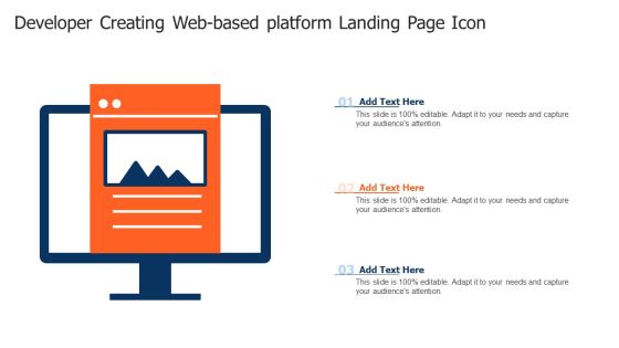 Developer Creating Web Based Platform Landing Page Icon Themes PDF Developer Creating Web Based Platform Landing Page Icon Themes PDF