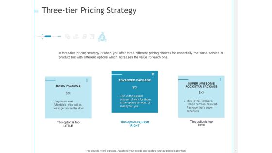 Developing A Right Pricing Strategy For Business Three Tier Pricing Strategy Information PDF