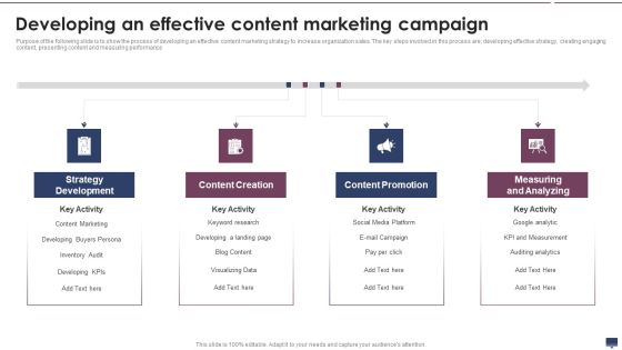 Developing An Effective Content Marketing Campaign Graphics PDF Developing An Effective Content Marketing Campaign Graphics PDF