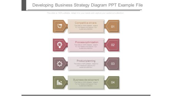 Developing Business Strategy Diagram Ppt Example File Developing Business Strategy Diagram Ppt Example File