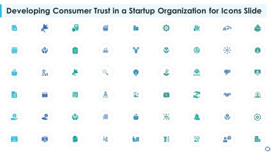 Developing Consumer Trust In A Startup Organization For Icons Slide Mockup PDF Developing Consumer Trust In A Startup Organization For Icons Slide Mockup PDF