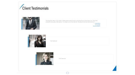 Developing Content Strategy Client Testimonials Ppt Outline Icons PDF Developing Content Strategy Client Testimonials Ppt Outline Icons PDF