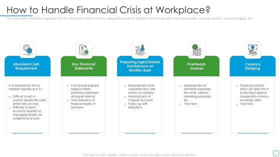 Developing Firm Security Strategy Plan How To Handle Financial Crisis At Workplace Themes PDF Developing Firm Security Strategy Plan How To Handle Financial Crisis At Workplace Themes PDF