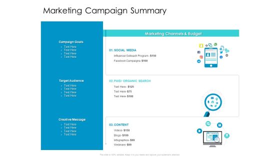 Developing New Sales And Marketing Strategic Approach Marketing Campaign Summary Ppt PowerPoint Presentation Model Designs PDF Developing New Sales And Marketing Strategic Approach Marketing Campaign Summary Ppt PowerPoint Presentation Model Designs PDF