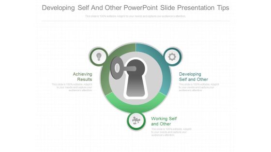 Developing Self And Other Powerpoint Slide Presentation Tips Developing Self And Other Powerpoint Slide Presentation Tips