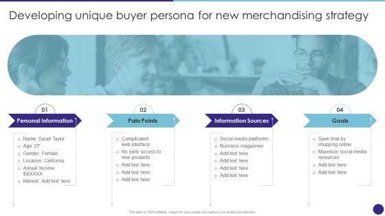 Developing Unique Buyer Persona For New Merchandising Strategy Retail Merchandising Techniques Professional PDF Developing Unique Buyer Persona For New Merchandising Strategy Retail Merchandising Techniques Professional PDF