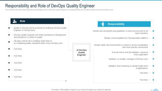 Development And Operations Quality Assurance And Validation IT Responsibility And Role Of Devops Quality Engineer Microsoft PDF Development And Operations Quality Assurance And Validation IT Responsibility And Role Of Devops Quality Engineer Microsoft PDF
