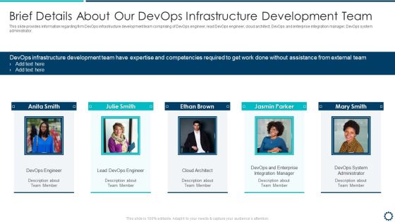 Devops Infrastructure Acceptance Proposal IT Brief Details About Our Devops Download PDF Devops Infrastructure Acceptance Proposal IT Brief Details About Our Devops Download PDF
