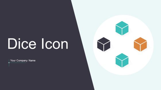 Dice Icon Ppt PowerPoint Presentation Complete With Slides Dice Icon Ppt PowerPoint Presentation Complete With Slides