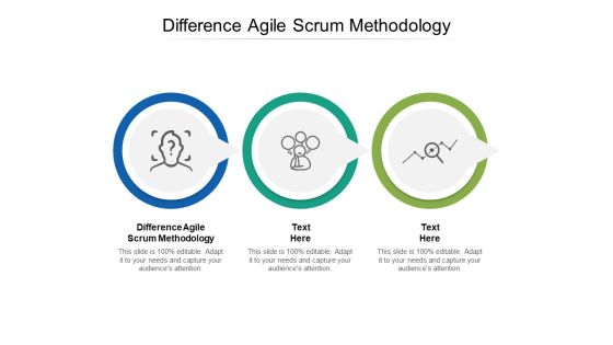 Difference Agile Scrum Methodology Ppt PowerPoint Presentation Slides Topics Cpb Difference Agile Scrum Methodology Ppt PowerPoint Presentation Slides Topics Cpb